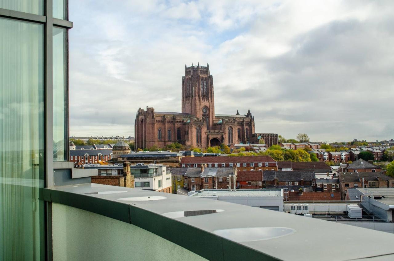 Penthouse In Liverpool City Centre - Free Parking - Balcony - By Happy Days Kültér fotó
